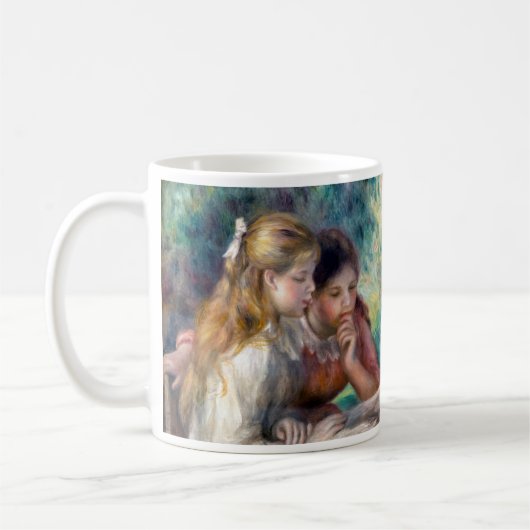 Pierre-Auguste Renoir - The Reading Kaffeetasse (Links)