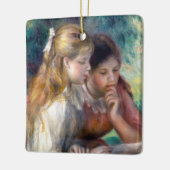Pierre-Auguste Renoir - The Reading Keramikornament (Links)