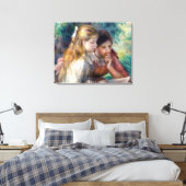 Pierre-Auguste Renoir - The Reading Leinwanddruck (Insitu (Schlafzimmer))