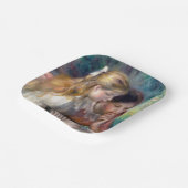 Pierre-Auguste Renoir - The Reading Pappteller (Gewinkelt)