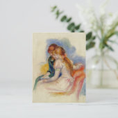 Pierre-Auguste Renoir - The Reading Postkarte (Stehend Vorderseite)
