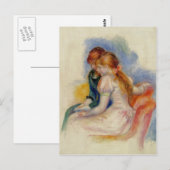 Pierre-Auguste Renoir - The Reading Postkarte (Vorne/Hinten)