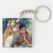 Pierre-Auguste Renoir - The Reading Schlüsselanhänger (Rückseite)