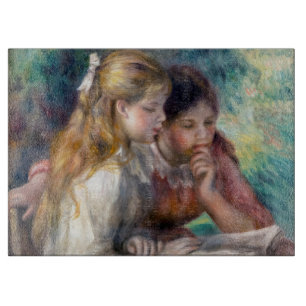 Pierre-Auguste Renoir - The Reading Schneidebrett