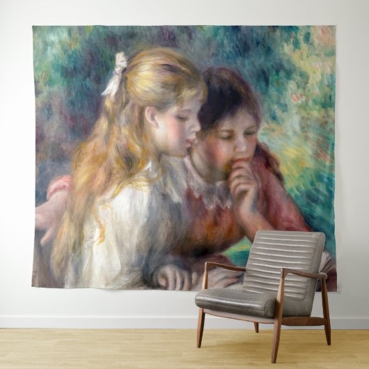 Pierre-Auguste Renoir - The Reading Wandteppich (Beispiel (Horizontal))