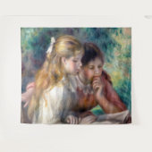 Pierre-Auguste Renoir - The Reading Wandteppich (Vorderseite (Horizontal))
