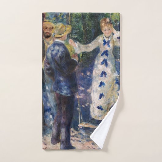 Pierre-Auguste Renoir - The Swing Badhandtuch Set (Handtuch)