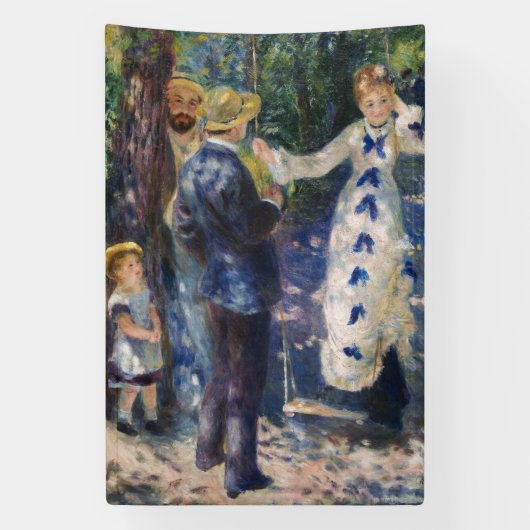 Pierre-Auguste Renoir - The Swing Banner (Vertikal)