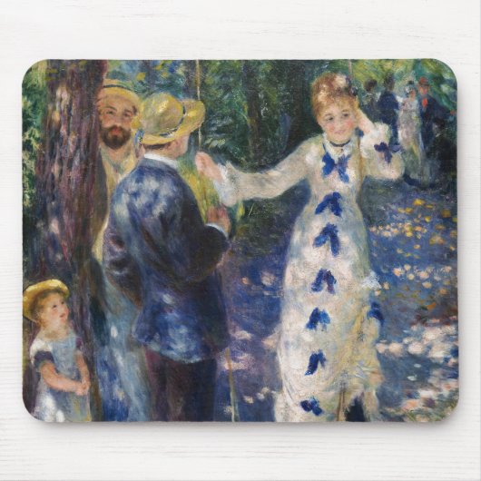 Pierre-Auguste Renoir - The Swing Mousepad (Vorne)