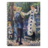 Pierre-Auguste Renoir - The Swing Notizblock (Vorderseite)