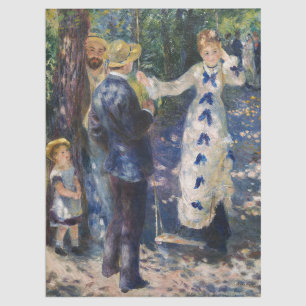 Pierre-Auguste Renoir - The Swing Seidenpapier