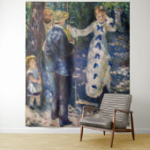 Pierre-Auguste Renoir - The Swing Wandteppich (Beispiel)