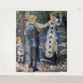 Pierre-Auguste Renoir - The Swing Wandteppich (Vorderseite)