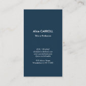 Pierre-Auguste Renoir - The Umbrellas - QR-Code Visitenkarte (Rückseite)