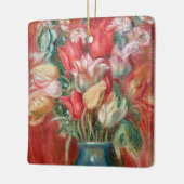 Pierre-Auguste Renoir - Tulip Bouquet Keramikornament (Links)