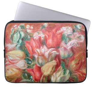 Pierre-Auguste Renoir - Tulip Bouquet Laptopschutzhülle