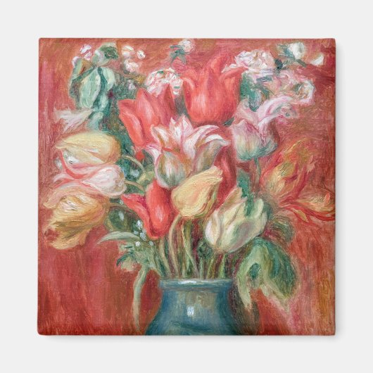Pierre-Auguste Renoir - Tulip Bouquet Magnet (Vorne)