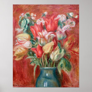 Pierre-Auguste Renoir - Tulip Bouquet Poster