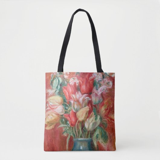 Pierre-Auguste Renoir - Tulip Bouquet Tasche (Vorderseite)