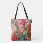 Pierre-Auguste Renoir - Tulip Bouquet Tasche (Rückseite)