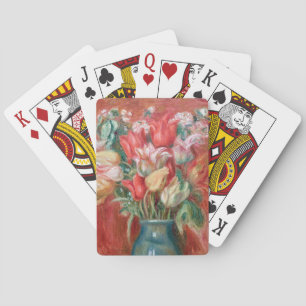 Pierre-Auguste Renoir - Tulpenstrauß Spielkarten