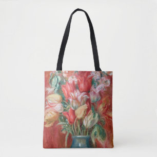 Pierre-Auguste Renoir - Tulpenstrauß Tasche