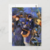 Pierre-Auguste Renoir-Umbrellas Postkarte (Vorne/Hinten)