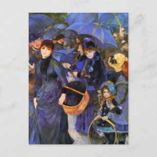 Pierre-Auguste Renoir-Umbrellas Postkarte