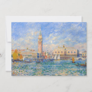 Pierre-Auguste Renoir - Venedig, der Dogenpalast Dankeskarte
