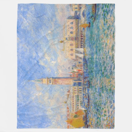 Pierre-Auguste Renoir - Venedig, der Dogenpalast Fleecedecke (Vorderseite)