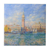 Pierre-Auguste Renoir - Venedig, der Dogenpalast Fliese (Vorderseite)