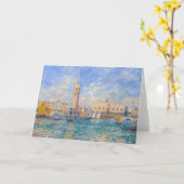 Pierre-Auguste Renoir - Venedig, der Dogenpalast Karte (Gelbe Blume)