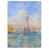 Pierre-Auguste Renoir - Venedig, der Dogenpalast Klemmbrett (Rückseite)