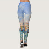Pierre-Auguste Renoir - Venedig, der Dogenpalast Leggings (Rückseite)