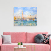 Pierre-Auguste Renoir - Venedig, der Dogenpalast Leinwanddruck (Insitu (Wohnzimmer))