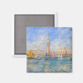 Pierre-Auguste Renoir - Venedig, der Dogenpalast Magnet (Vorderseite/Rückseite)