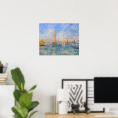 Pierre-Auguste Renoir - Venedig, der Dogenpalast Poster (Heimbüro)