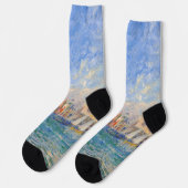Pierre-Auguste Renoir - Venedig, der Dogenpalast Socken (Linkes Detail)