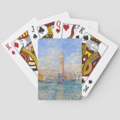 Pierre-Auguste Renoir - Venedig, der Dogenpalast Spielkarten (Rückseite)