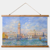 Pierre-Auguste Renoir - Venedig, der Dogenpalast Wandteppich Mit Holzrahmen (Vorne)