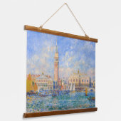 Pierre-Auguste Renoir - Venedig, der Dogenpalast Wandteppich Mit Holzrahmen (Gewinkelt)
