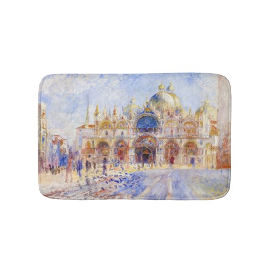 Pierre-Auguste Renoir - Venedig, Piazza San Marco Badematte (Vorderseite)