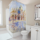 Pierre-Auguste Renoir - Venedig, Piazza San Marco Duschvorhang (Beispiel)