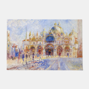 Pierre-Auguste Renoir - Venedig, Piazza San Marco Fußmatte