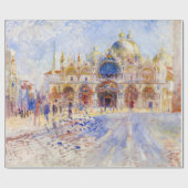 Pierre-Auguste Renoir - Venedig, Piazza San Marco Geschenkpapier (Flach)