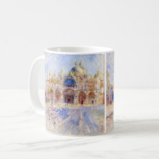 Pierre-Auguste Renoir - Venedig, Piazza San Marco Kaffeetasse (Vorderseite Links)