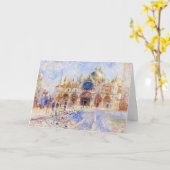 Pierre-Auguste Renoir - Venedig, Piazza San Marco Karte (Gelbe Blume)