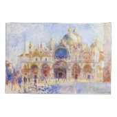 Pierre-Auguste Renoir - Venedig, Piazza San Marco Kissenbezug (Rückseite)