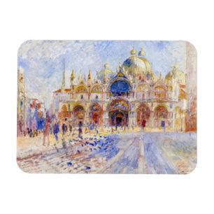 Pierre-Auguste Renoir - Venedig, Piazza San Marco Magnet