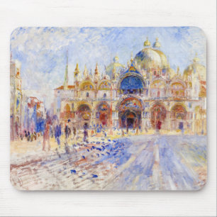 Pierre-Auguste Renoir - Venedig, Piazza San Marco Mousepad